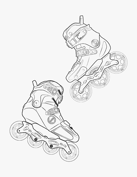 FR - FR1 310 INTUITION - BLACK - 42-43